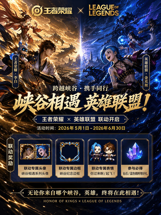 Game Crossover Promotional Poster preview image 1