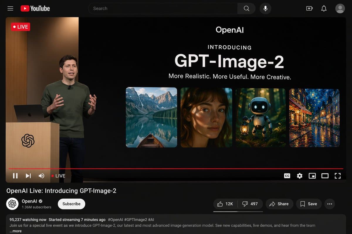 YouTube Live Stream Announcement Mockup preview image 1