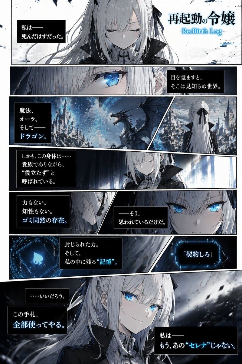 Dark Fantasy Manga Page Generator preview image 1