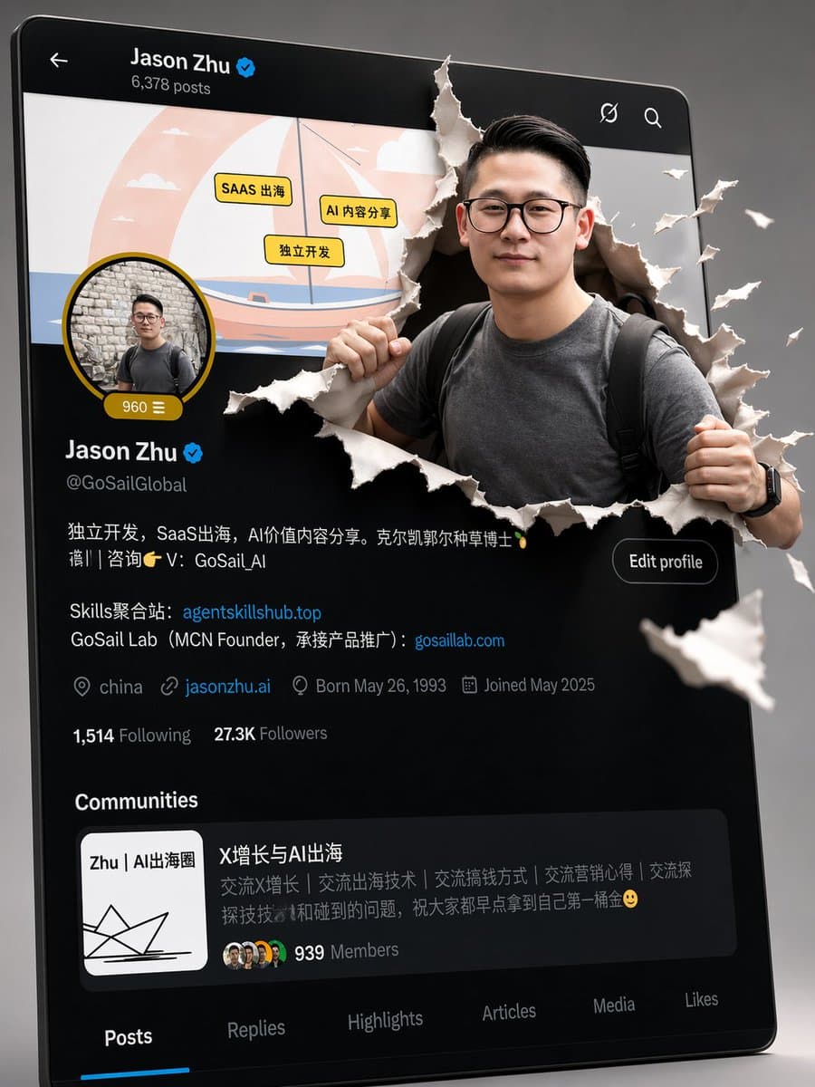 3D Pop-out Profile Page Illustration preview image 1