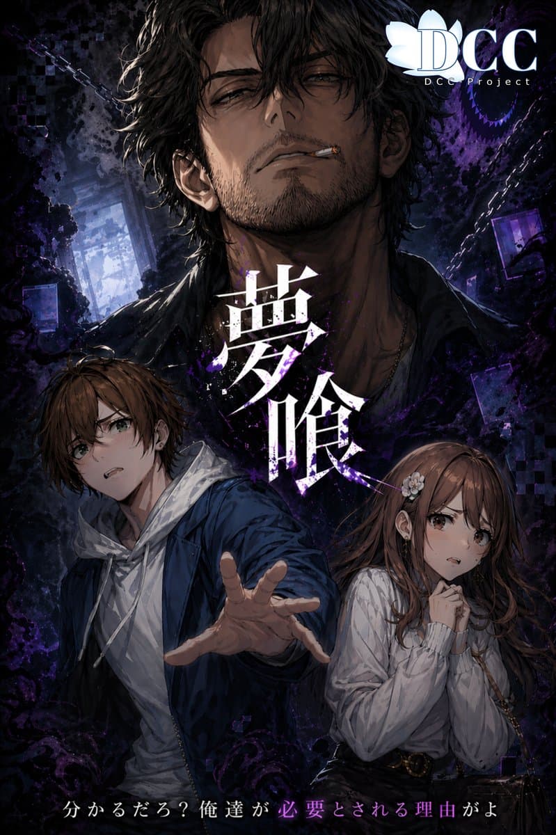 Dark Fantasy RPG Key Visual Poster preview image 1