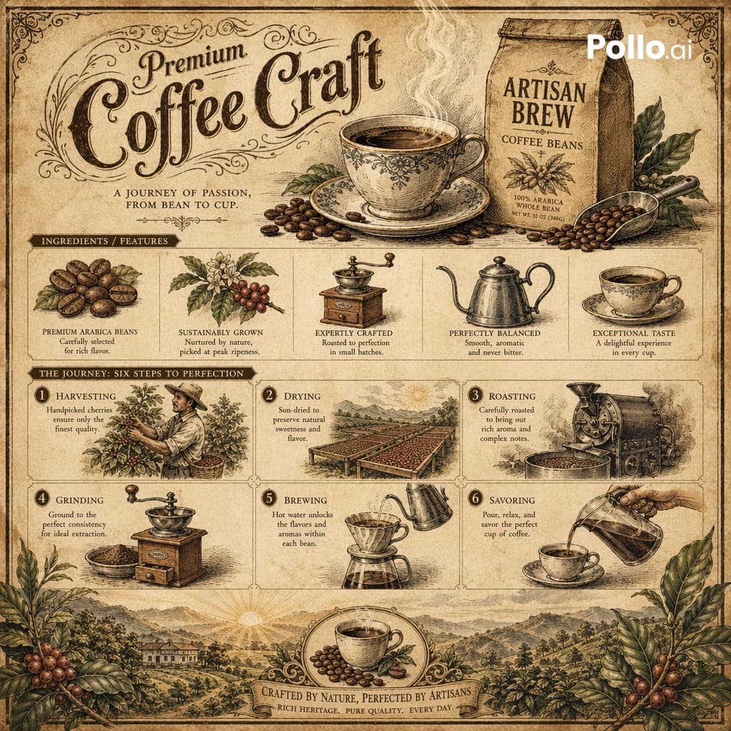 Vintage Botanical Infographic preview image 1