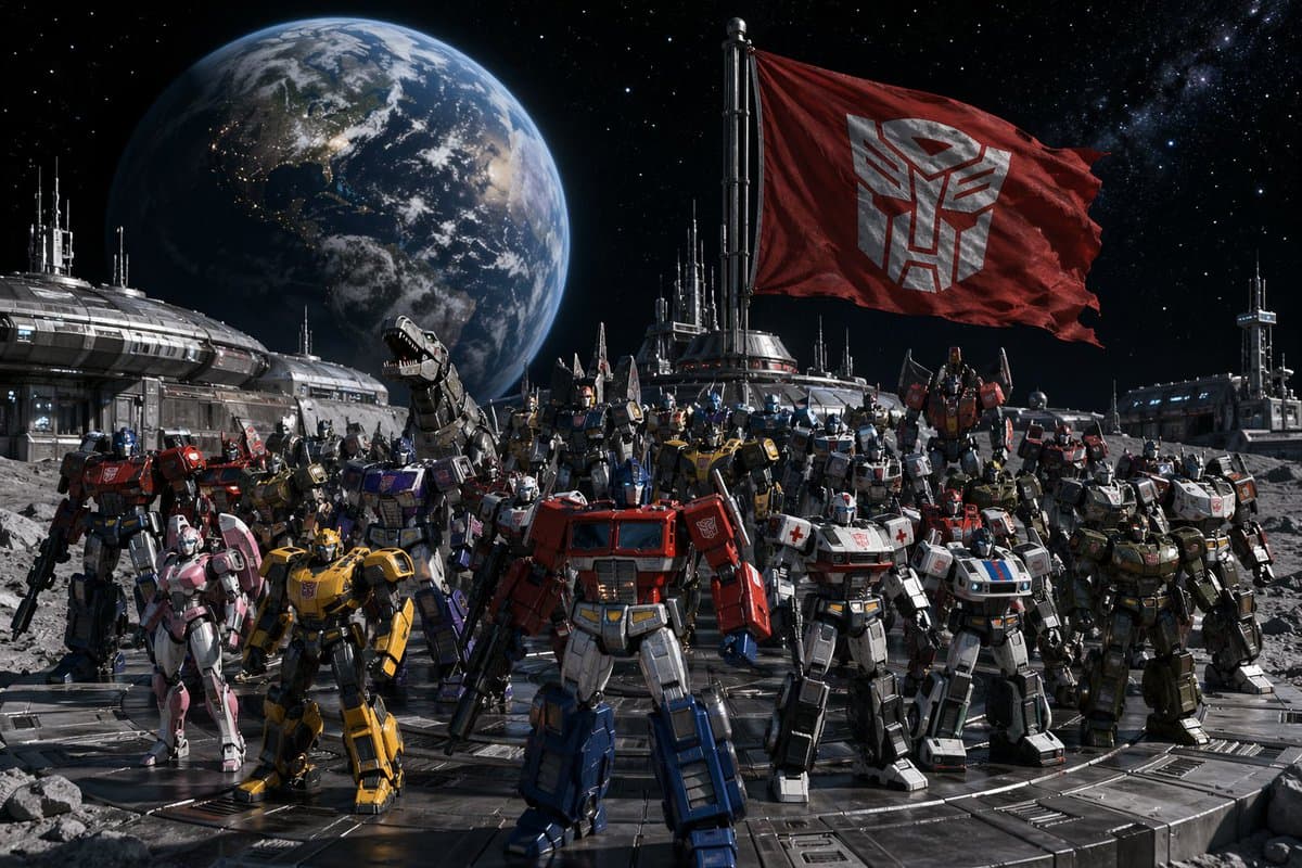 Transformers Space Scenes Prompt preview image 1