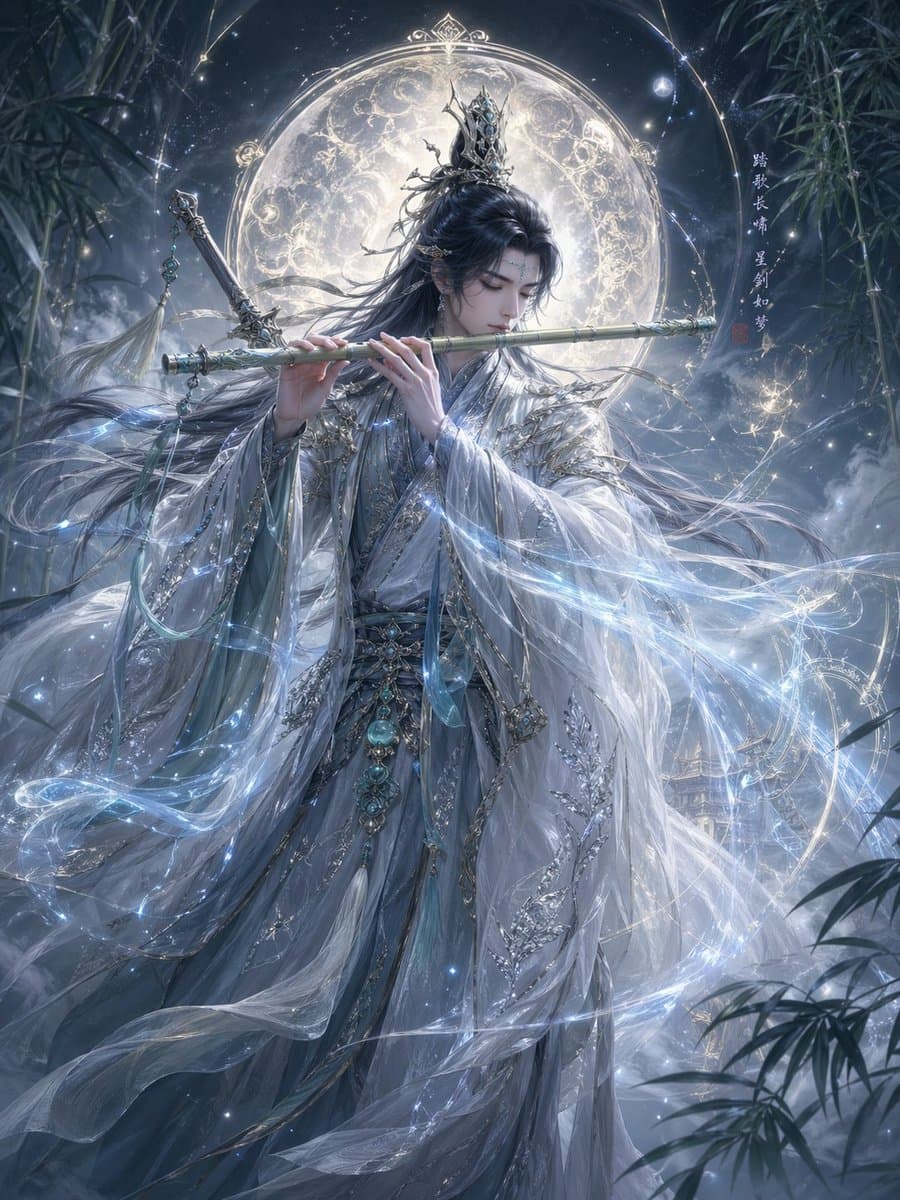 Epic Eastern Fantasy Character Concept preview image 1