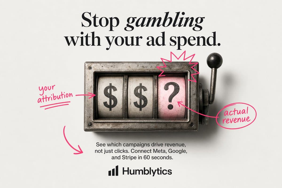 Minimal Slot Machine Attribution Ad preview image 1