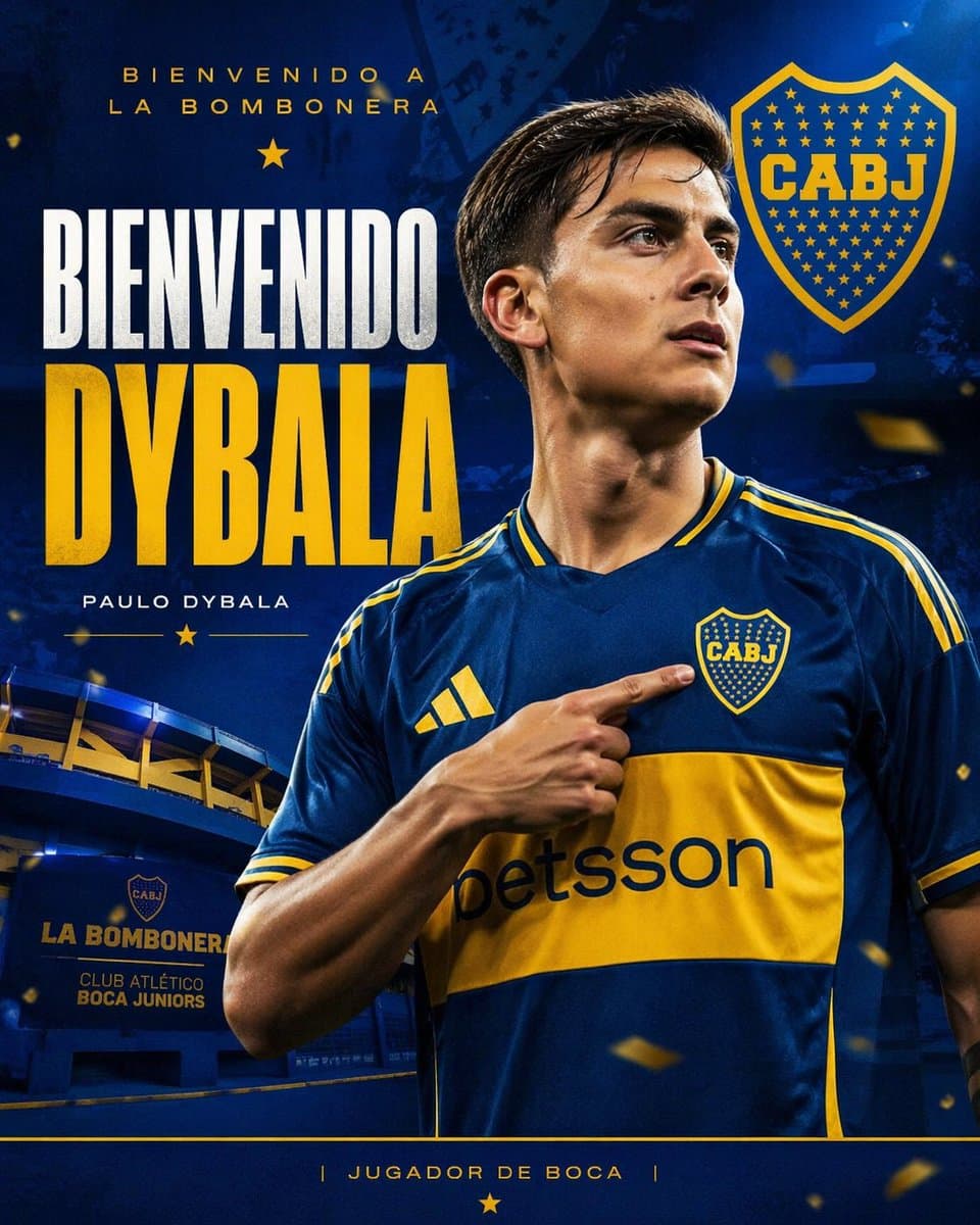 Boca Juniors Welcome Poster preview image 1