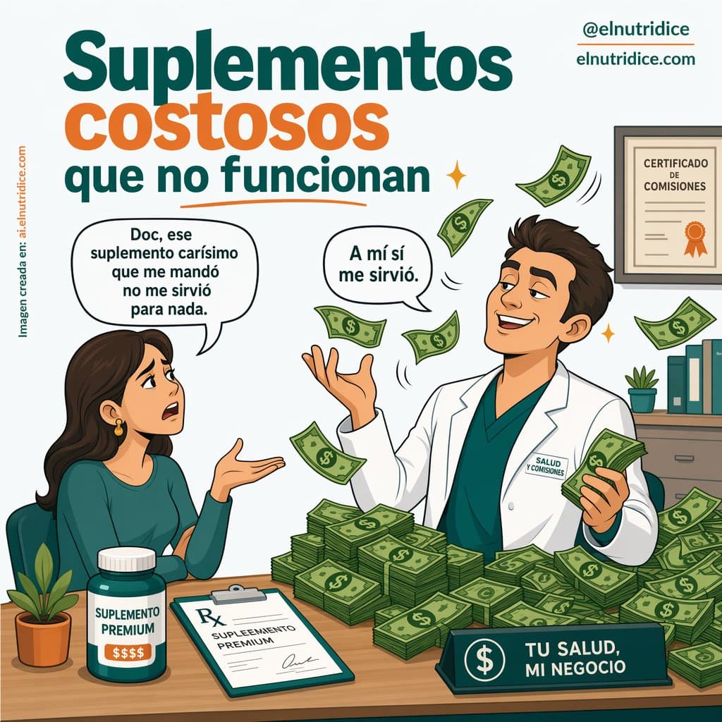 Satirical Expensive Supplements Cartoon preview image 1