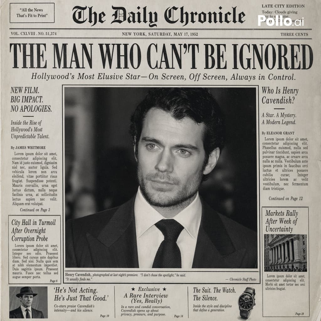 Vintage Newspaper Front Page Generator preview image 4