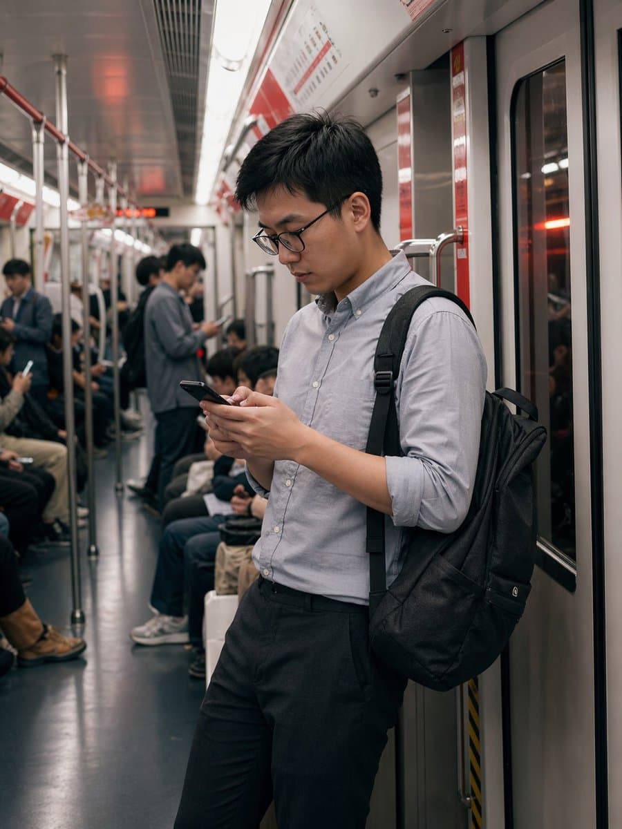 Programmer in Shanghai Metro preview image 1