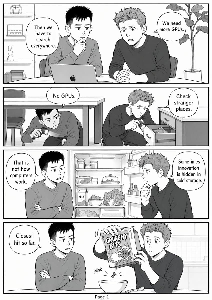 Funny GPU Search Comic Page preview image 1