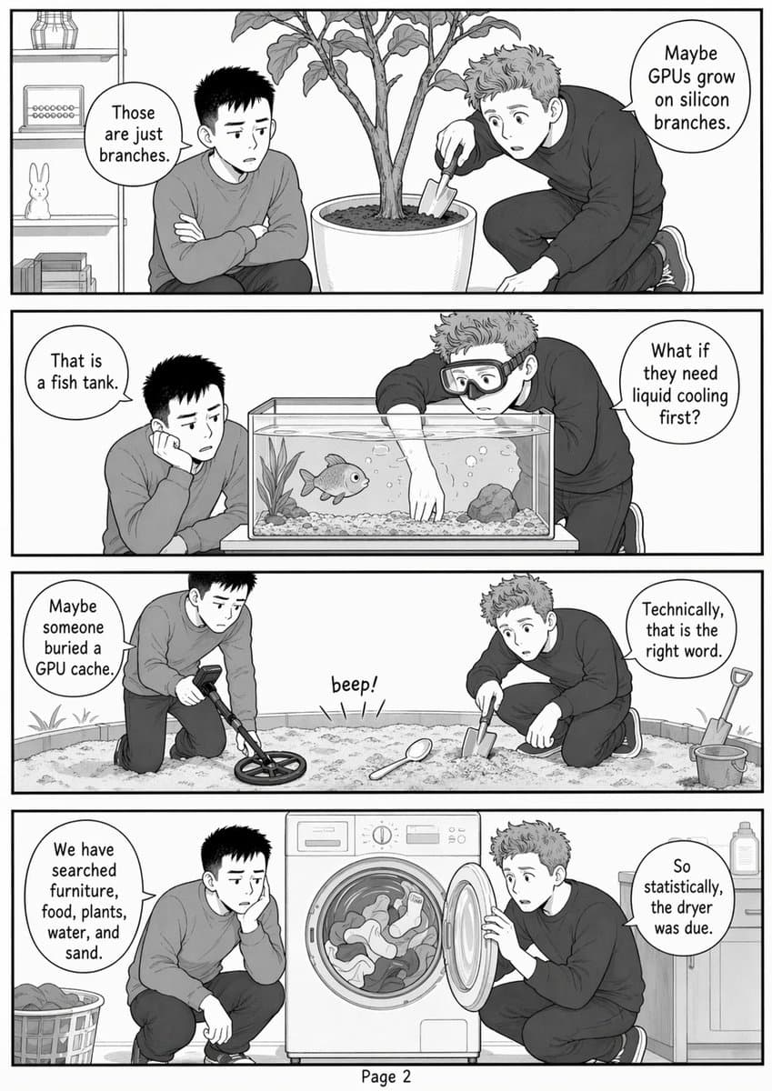 Funny GPU Search Comic Page preview image 2