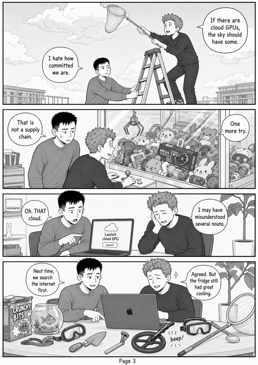 Funny GPU Search Comic Page preview image 3