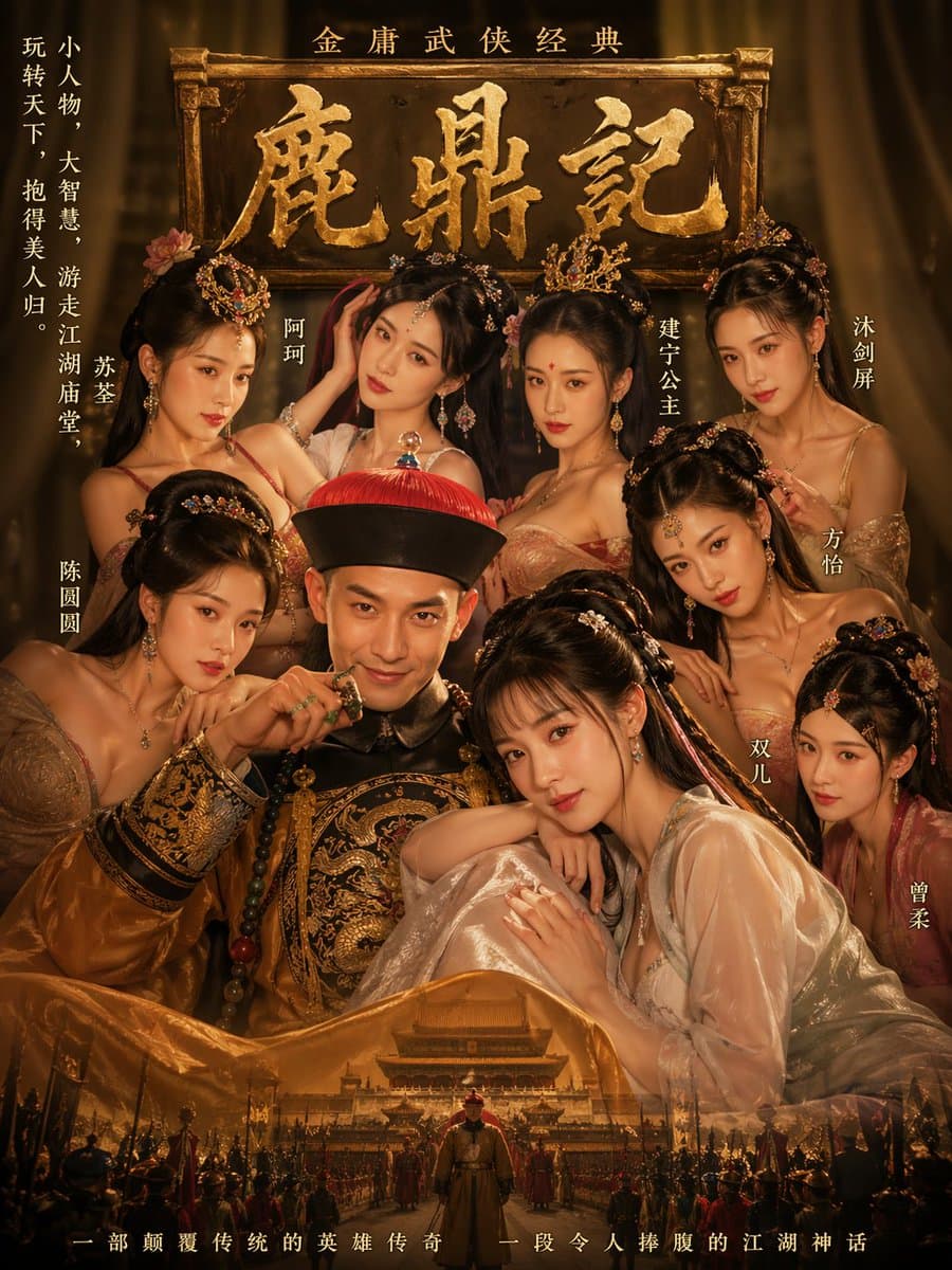 Golden Wuxia Palace Poster preview image 1