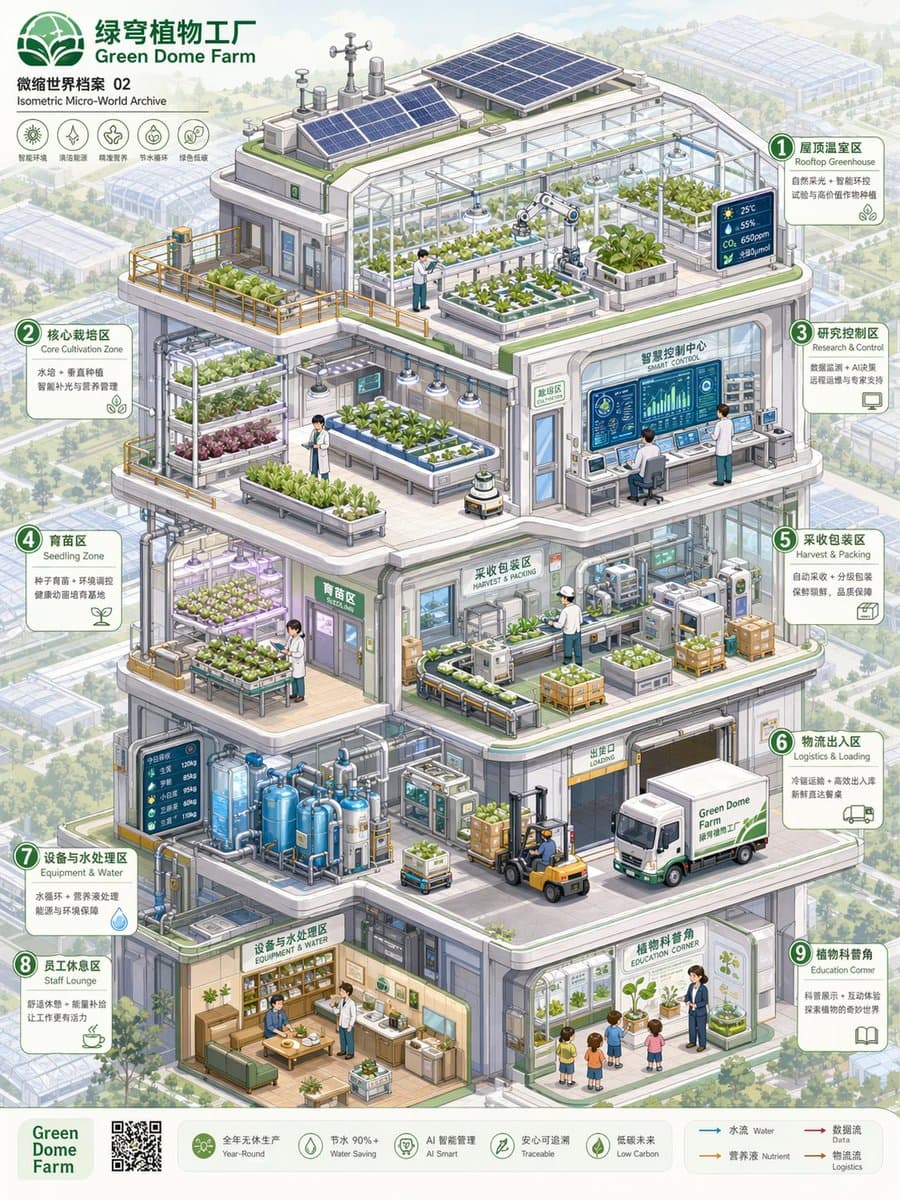 Isometric Micro-World Cross-Section Archive preview image 4