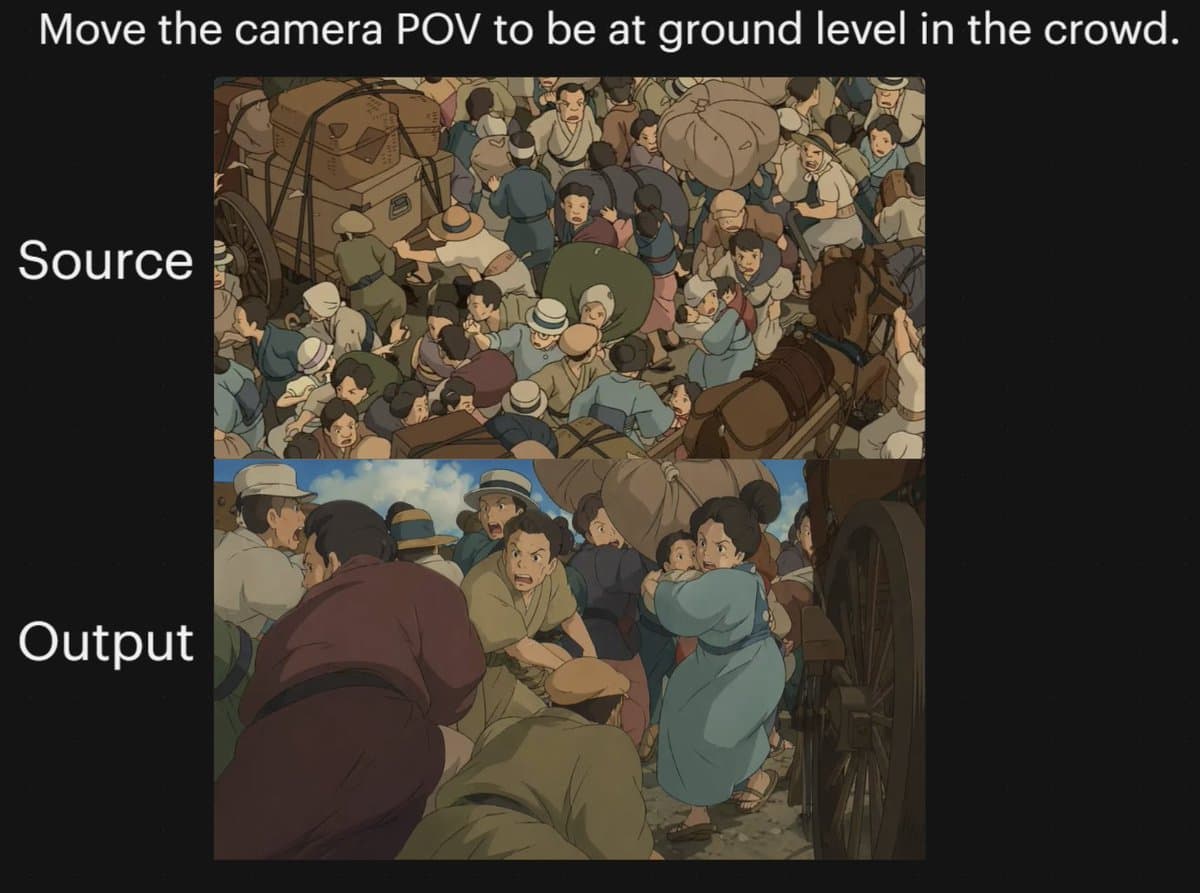 Anime Crowd Camera POV Comparison preview image 1