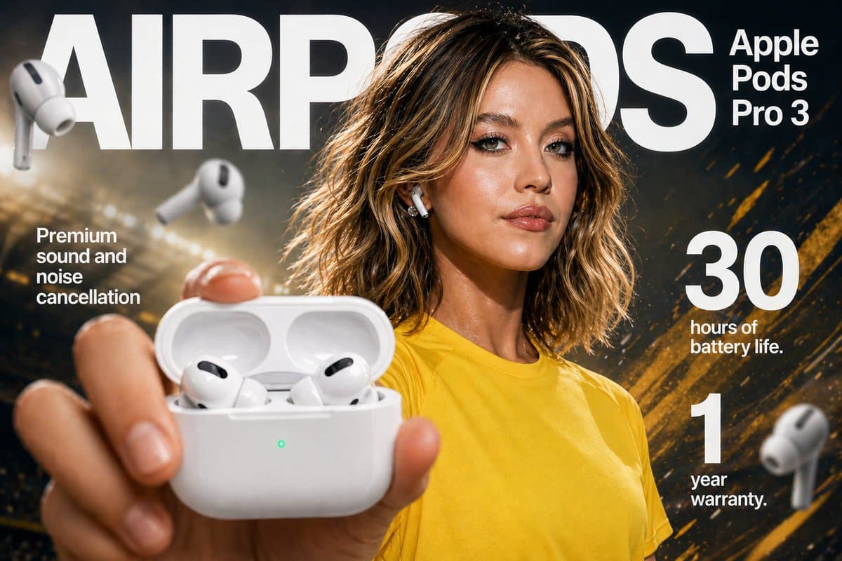 Earbuds E-commerce Infographic preview image 1