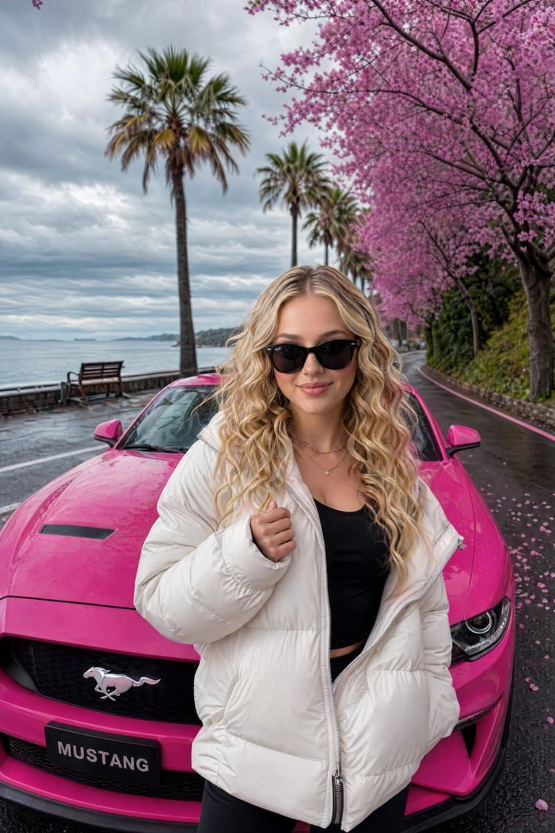 Luxury Lifestyle Mustang Shot preview image 1