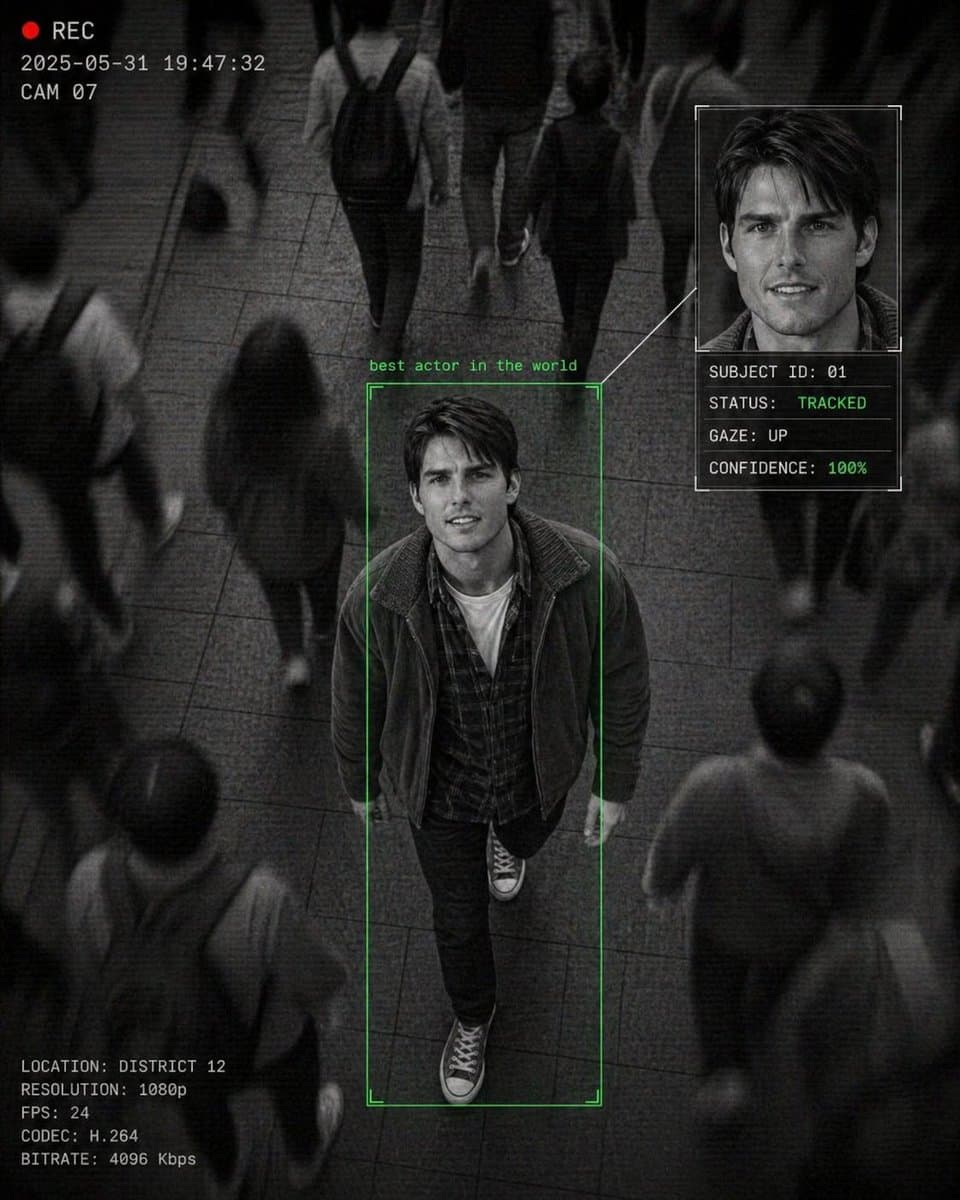 Cinematic Surveillance Interface Aesthetic preview image 2