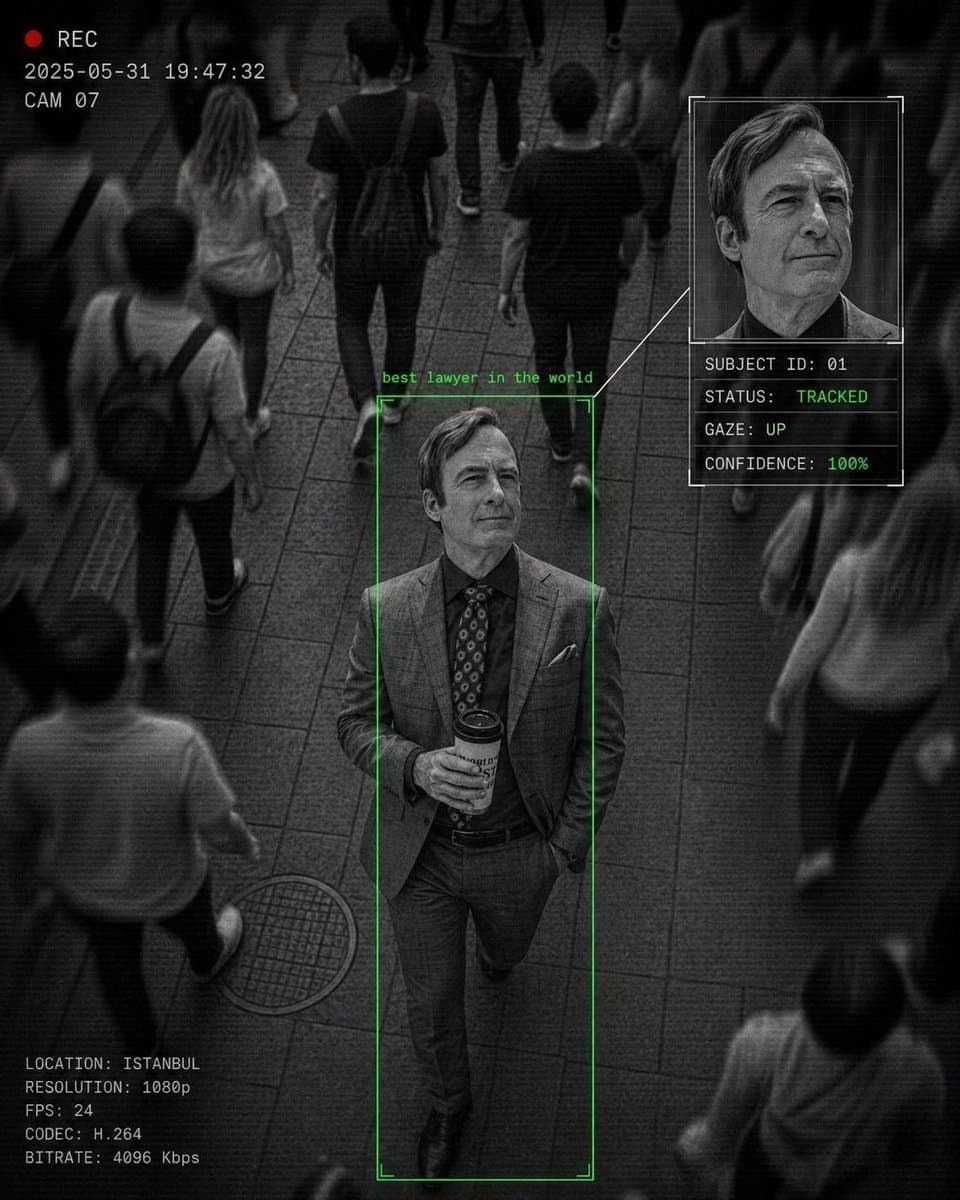 Cinematic Surveillance Interface Aesthetic preview image 4