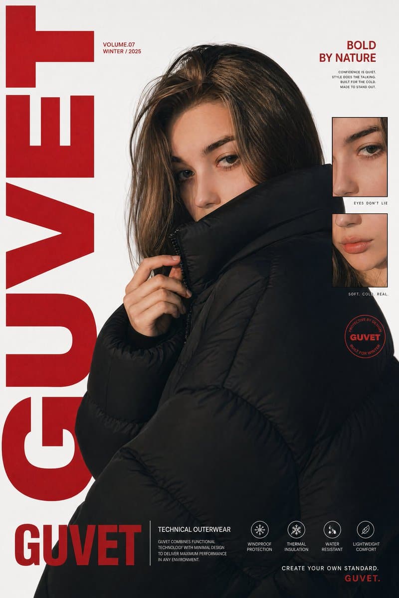 Luxury Streetwear Fashion Poster preview image 1