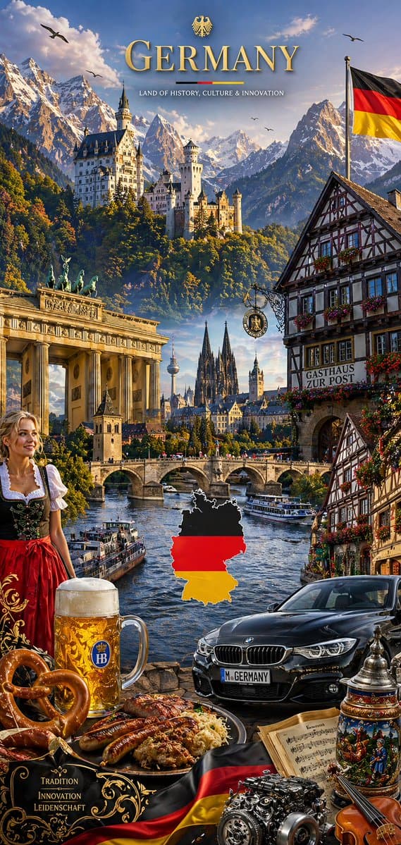 Country Heritage Wallpaper Prompt preview image 2