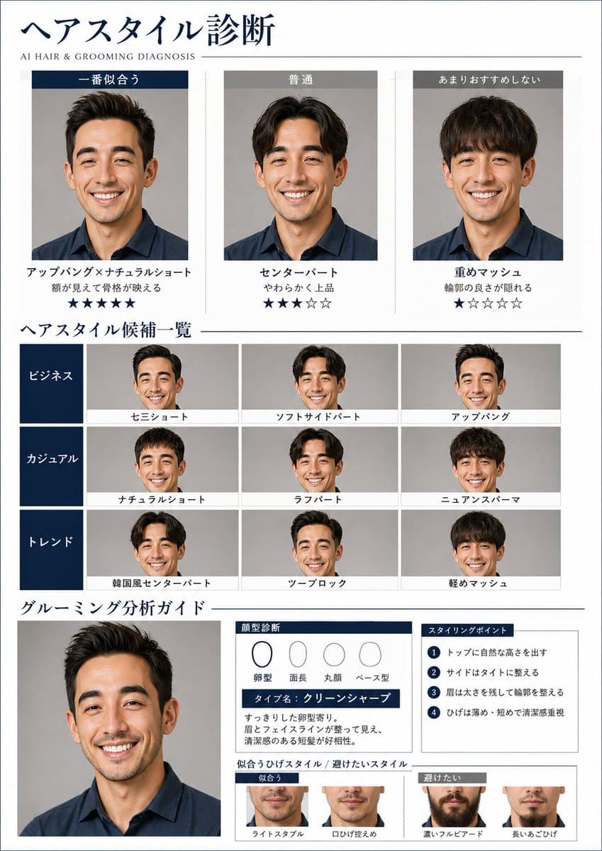 AI Hair and Grooming Diagnosis Report preview image 1