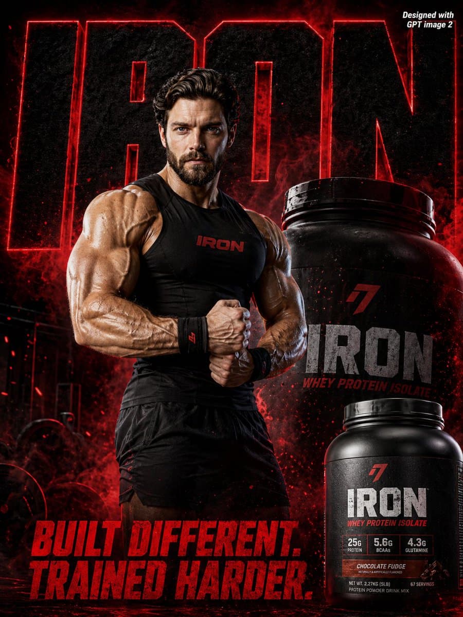 Supplement Brand Ad Campaign preview image 1