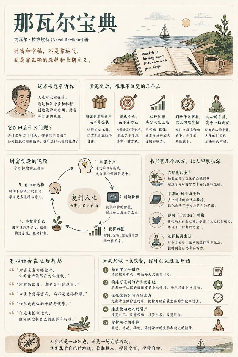 Book Summary Infographic Poster preview image 1