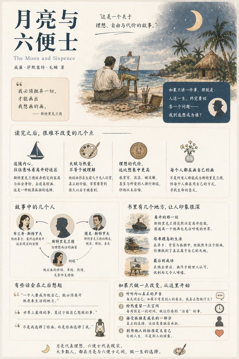 Book Summary Infographic Poster preview image 4