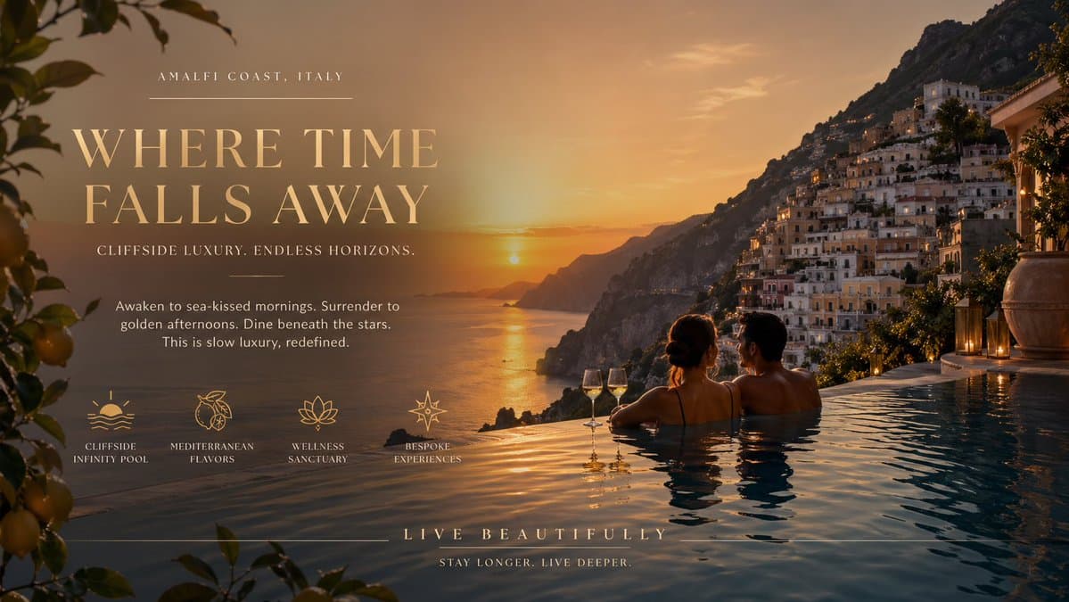 Luxury Resort Paradise Advertisement preview image 2