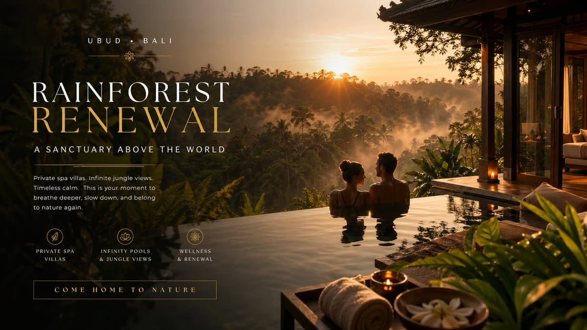 Luxury Resort Paradise Advertisement preview image 3
