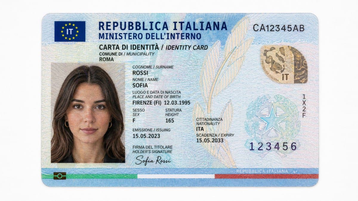 Canadian Citizenship Card Mockup Prompt preview image 1