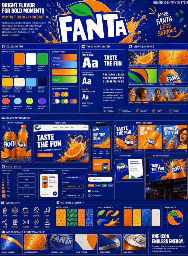 Professional Brand Identity Guidelines Poster preview image 1