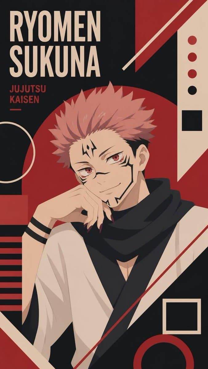 Constructivist Anime Poster Art preview image 2