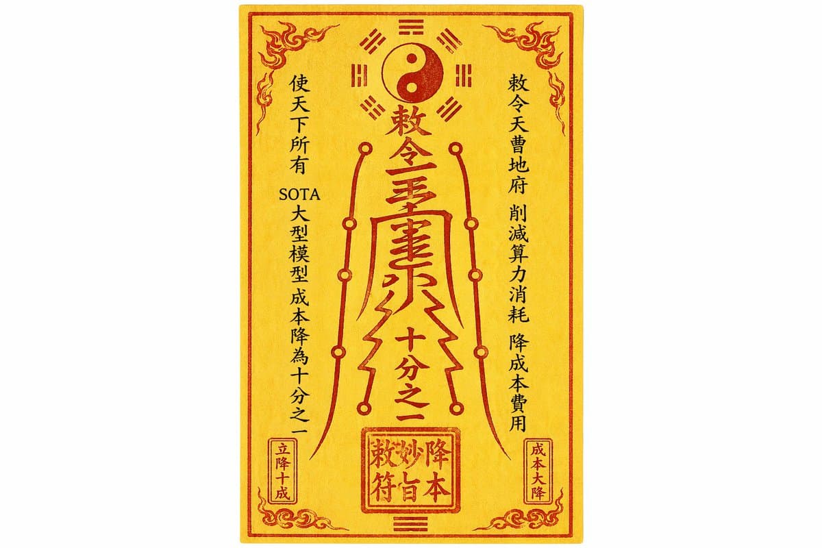 AI Cost Reduction Taoist Talisman preview image 1