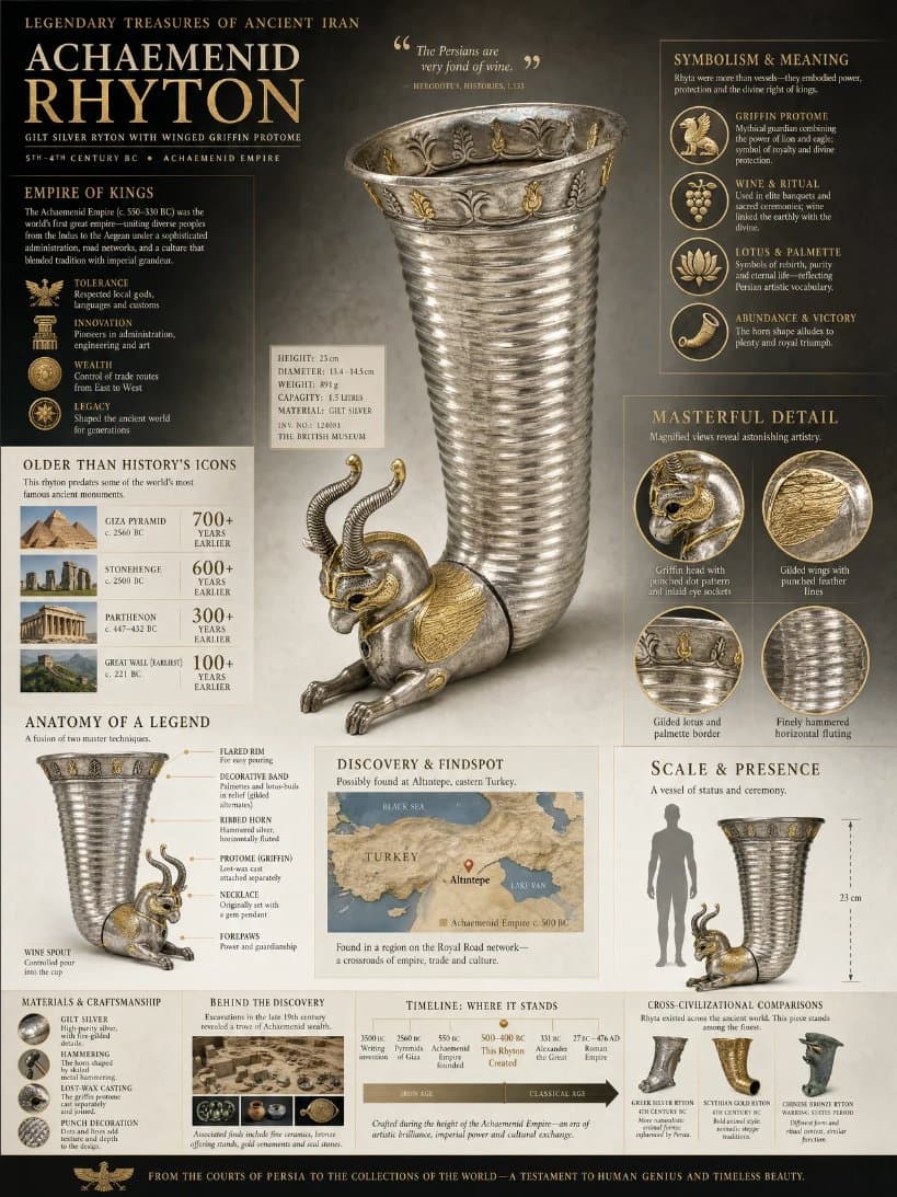 Museum Archaeological Infographic Plate preview image 1