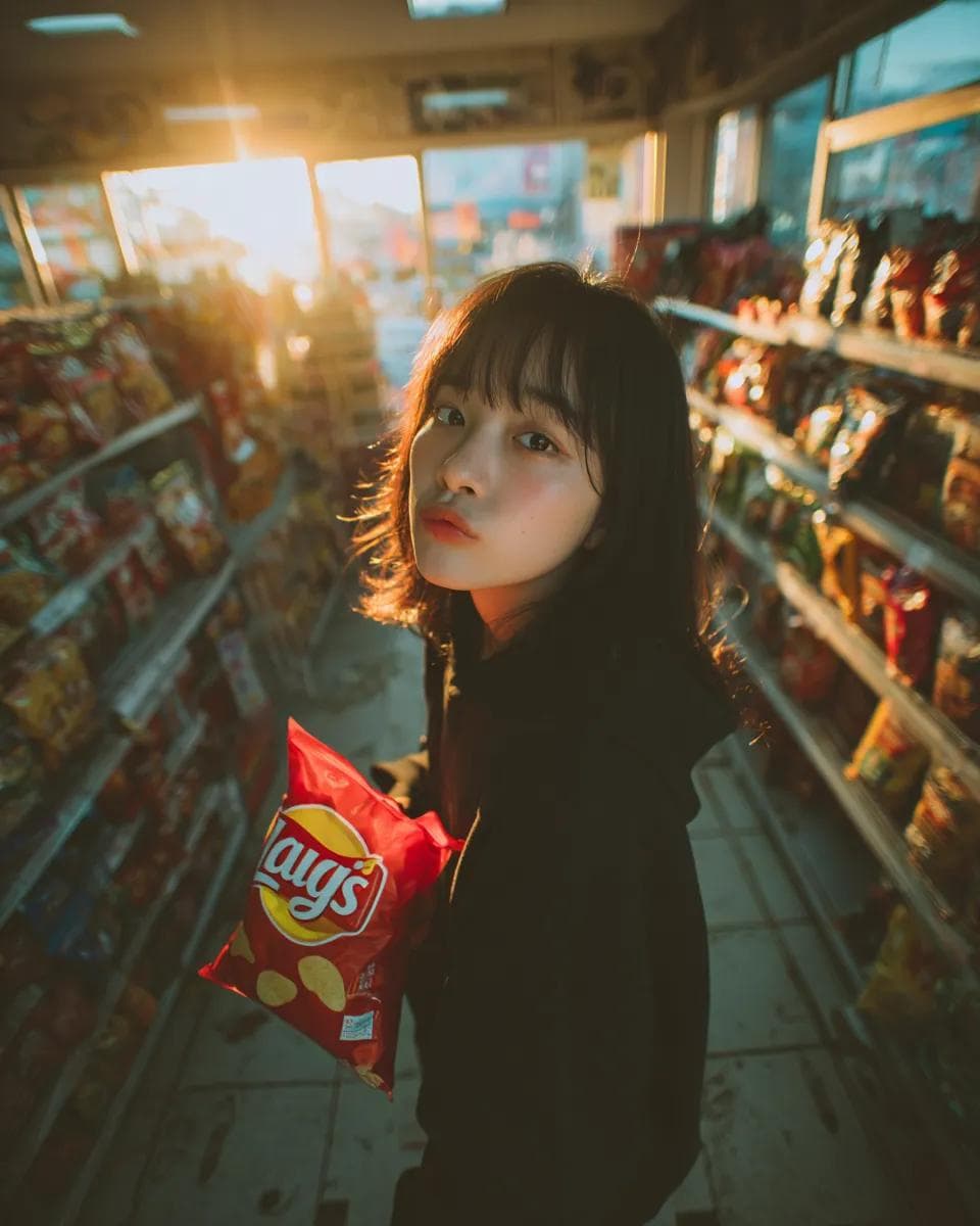 Convenience Store Candid Portrait preview image 2