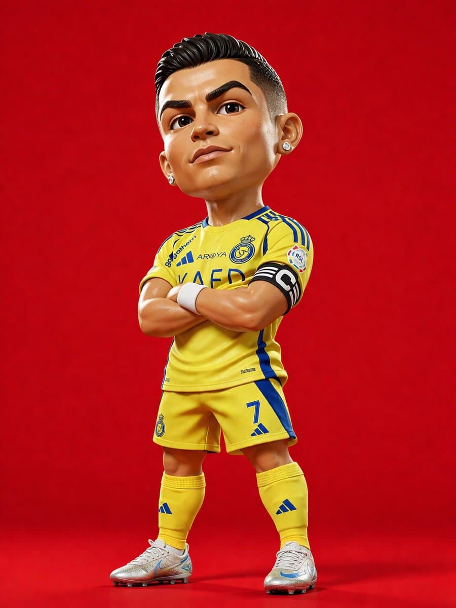 3D Stylized Soccer Player preview image 2