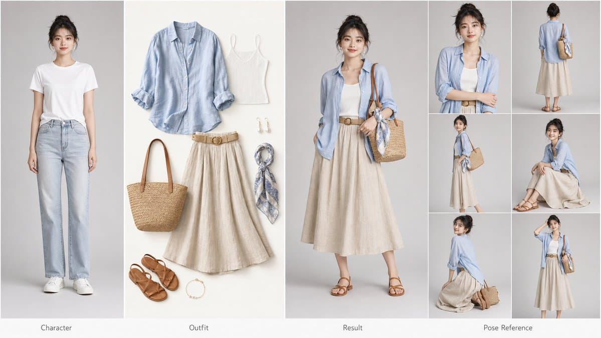AI Fashion Comparison Poster preview image 3