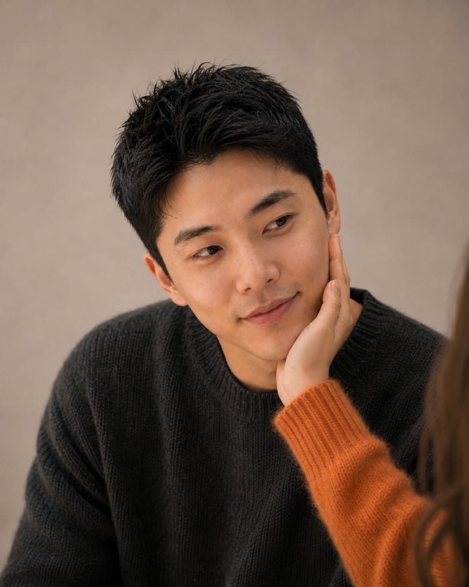 Korean Magazine Couple Portrait preview image 2
