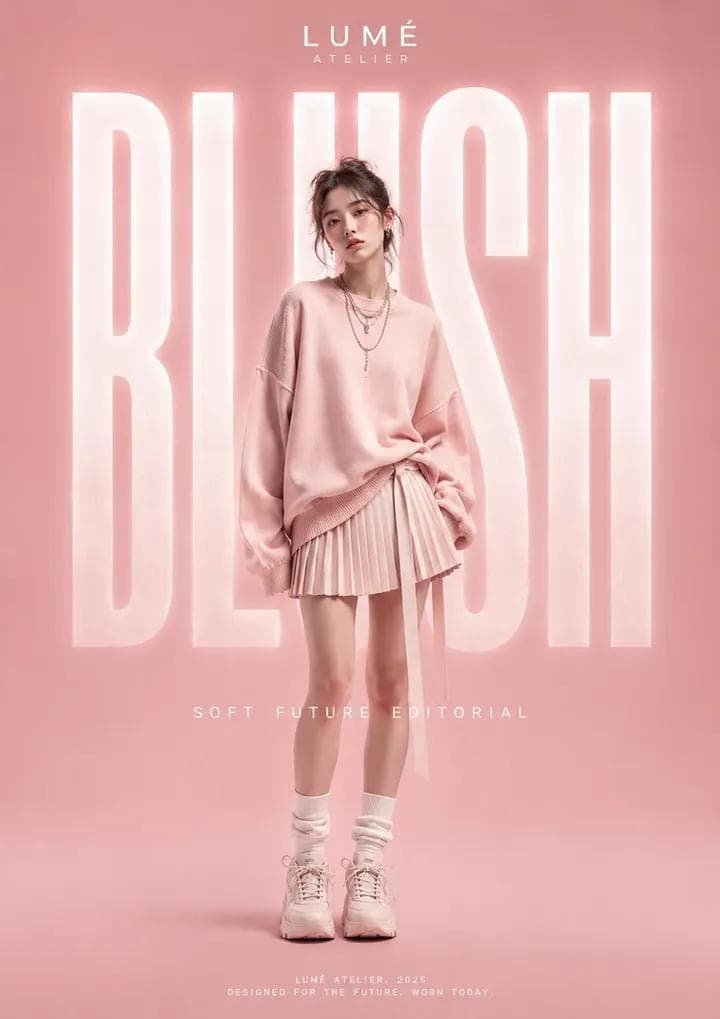 High Fashion Editorial Poster preview image 1