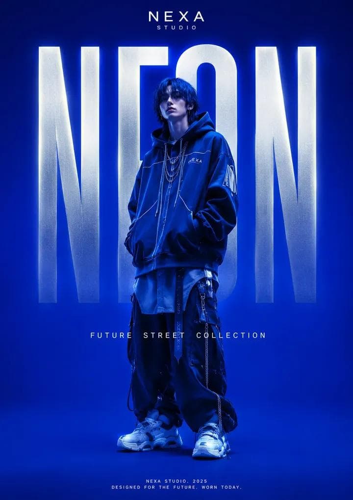 High Fashion Editorial Poster preview image 2