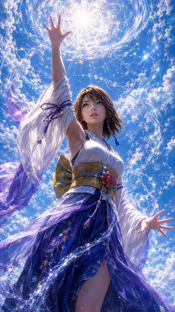 Magical Sky Dancer Portrait preview image 1