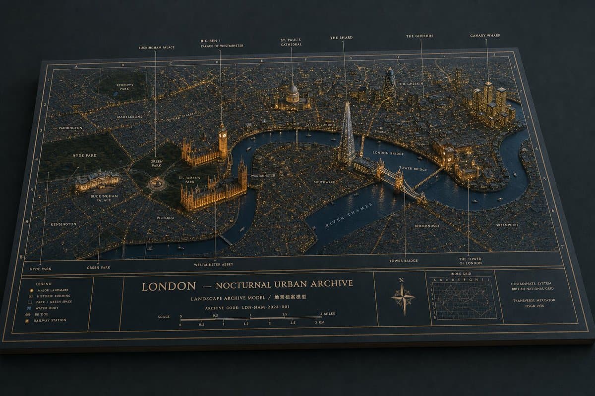 London Nocturnal Urban Archive Diorama preview image 1