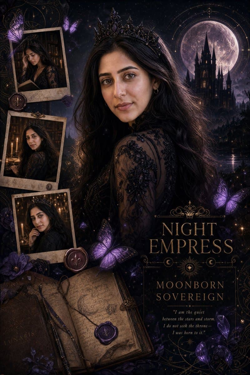 Night Empress Digital Collage preview image 1