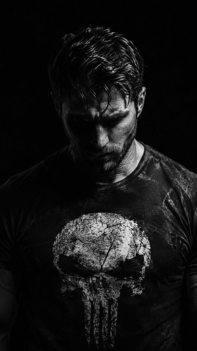 Gritty Chiaroscuro Noir Portrait preview image 1