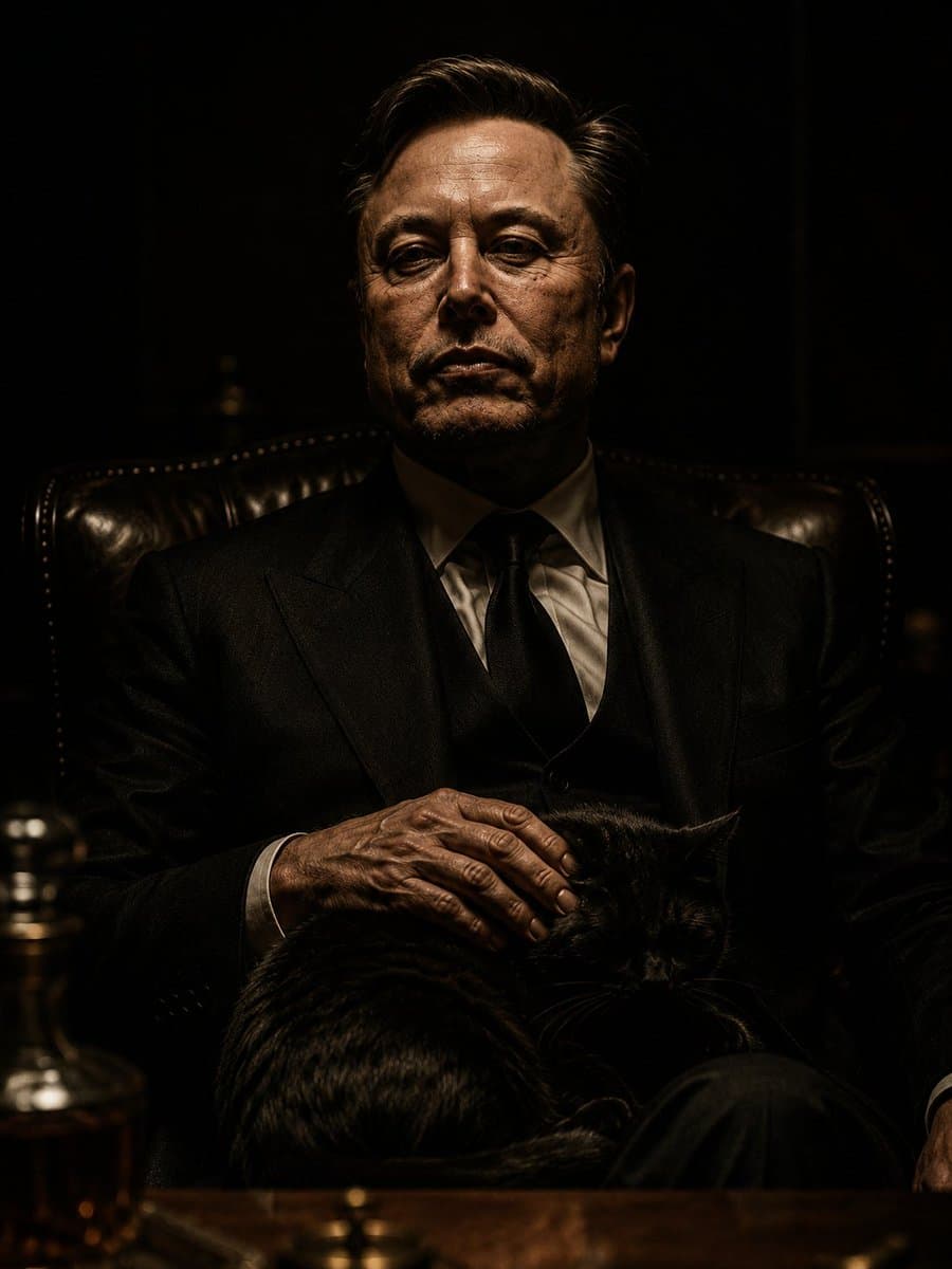 The Dark Godfather Structural Portrait preview image 1