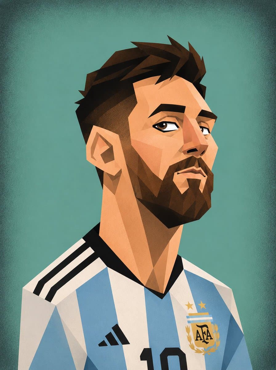 Cubist Vector Caricature Portraits preview image 4
