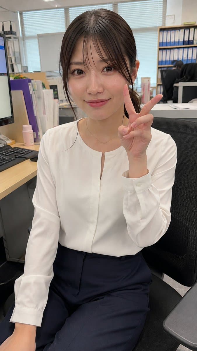Toddler Crayon Office Selfie preview image 4
