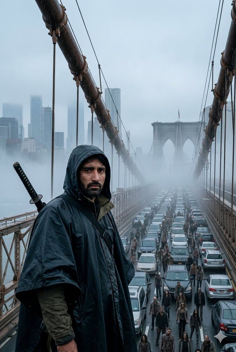 Foggy Brooklyn Bridge Survivor preview image 1